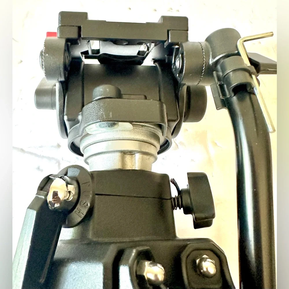 Manfrotto 3046 Bogen Camera Tripod 3433(501) Pro Video Fluid Head Quick Release